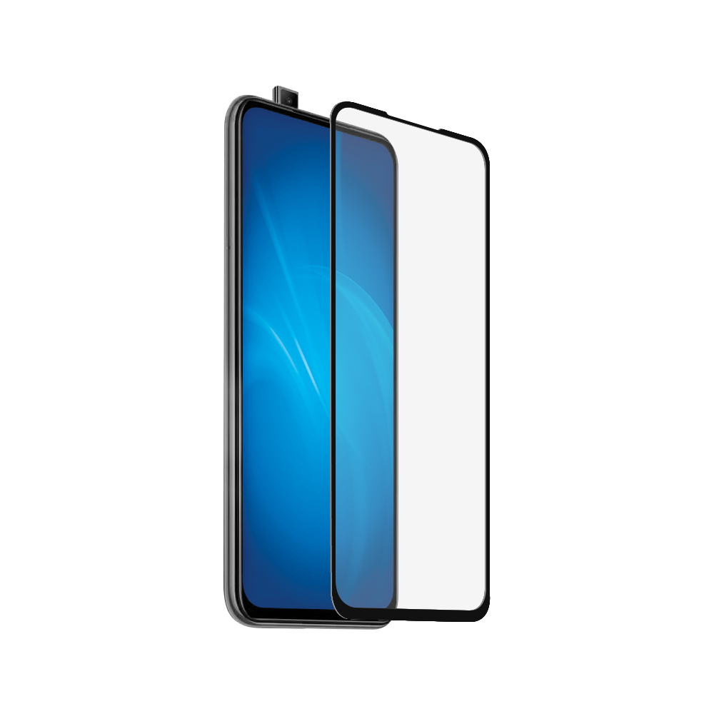 

Защитное стекло DF для смартфона Xiaomi Mi 9T/Mi 9T Pro/Redmi K20/Redmi K20 Pro Full Screen, c черной рамкой (xiColor-62 (black))