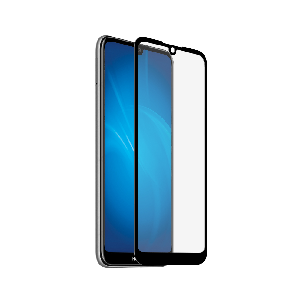 

Защитное стекло DF для смартфона Huawei Y5 (2019)/Honor 8S Full Screen, c черной рамкой (hwColor-100 (black))