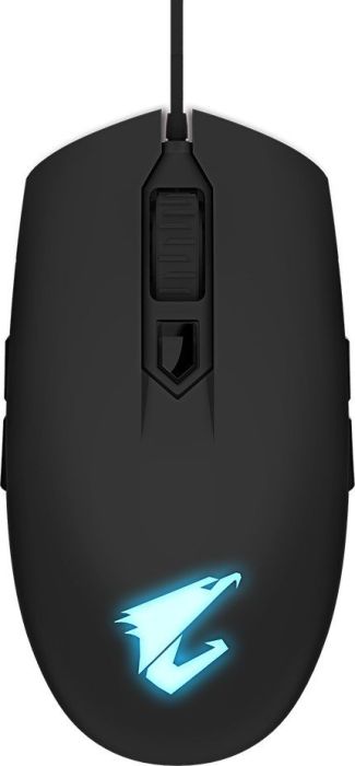 Мышь проводная GigaByte GM-AORUS M2, 6200dpi, оптическая светодиодная, USB, черный (GM-AORUS M2)