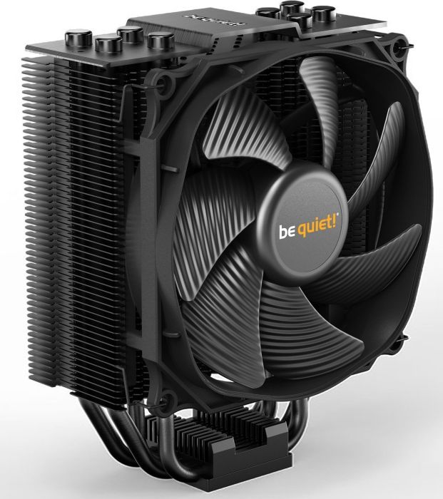 

Кулер для процессора be quiet! DARK ROCK SLIM для Socket/115x/1200/1356/1366/2011/2011-3/2066/AM2/AM2+/AM3/AM3+/FM1/AM4/FM2/FM2+, 120 мм, 1500rpm, 23.6 дБА, 180 Вт, 4-pin PWM, Al (BK024), DARK ROCK SLIM
