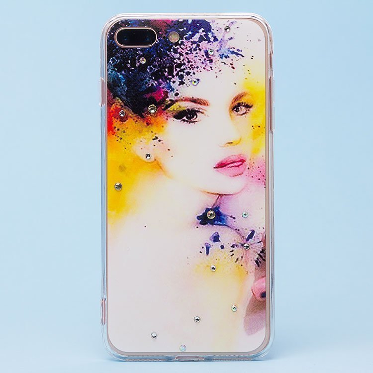 

Чехол-накладка SC139 для смартфона Apple iPhone 7 Plus/8 Plus, силикон, принт 001 (99342)