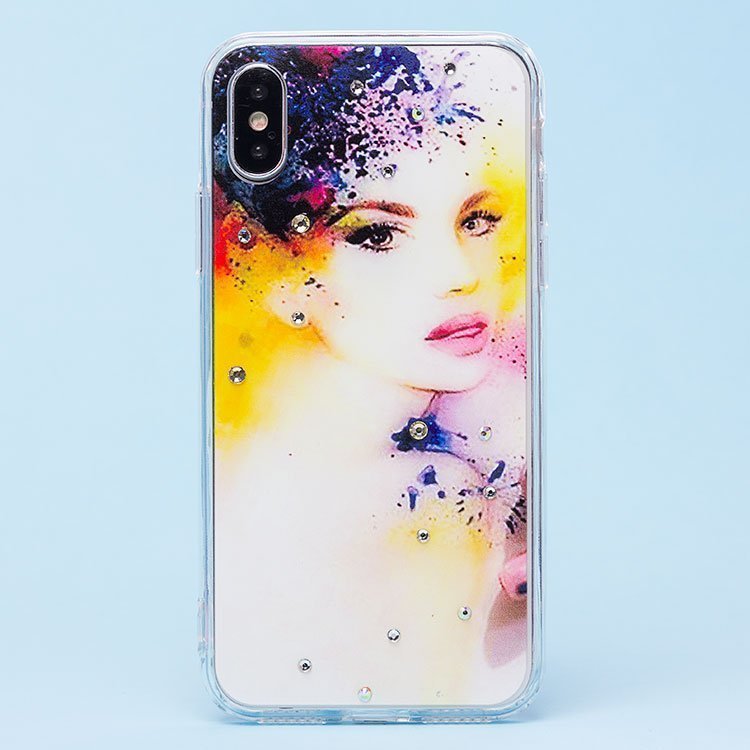 

Чехол-накладка NoName SC139 для смартфона Apple iPhone XS, силикон, принт 001 (99363)