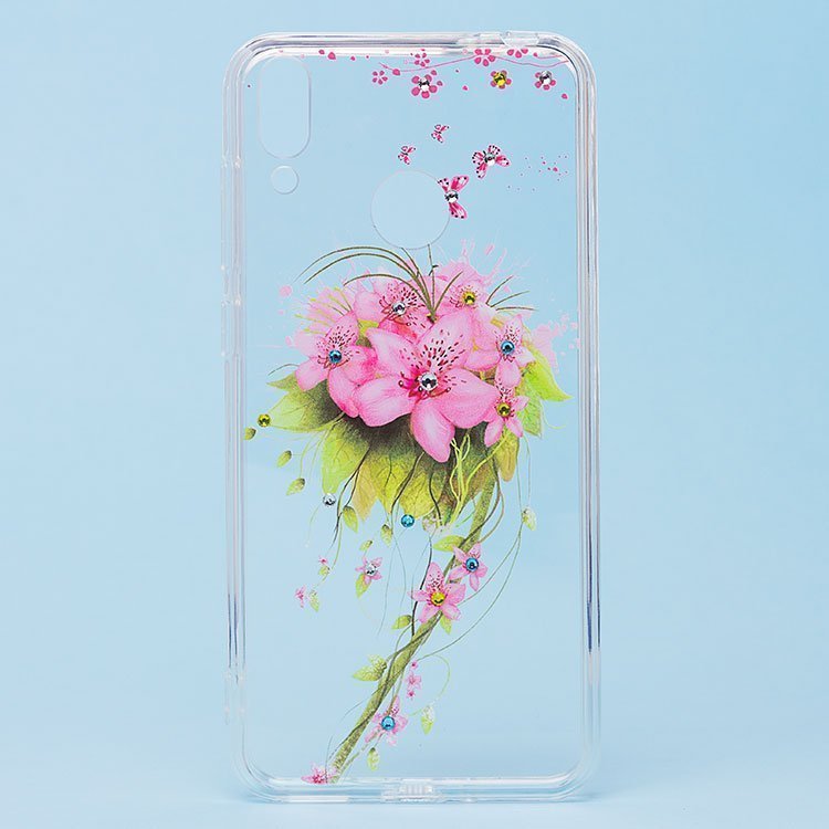 

Чехол-накладка SC139 для смартфона Huawei Honor 8C, силикон, принт 002 (99420)