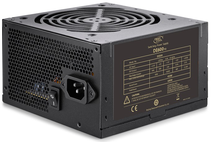 

Блок питания 600 Вт ATX Deepcool Explorer DE600, 120 мм (DE600), Explorer DE600