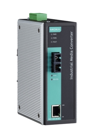 

Медиаконвертер MOXA, SCx100 Мбит/с, RJ-45x100 Мбит/с, Tx:1310, 40км, (IMC-101-M-SC)