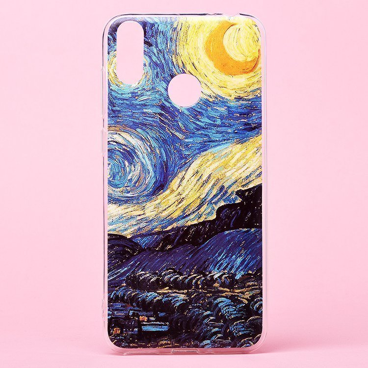 

Чехол-накладка SC133 для смартфона Huawei Honor 8C, силикон, рисунок 002 (98147)