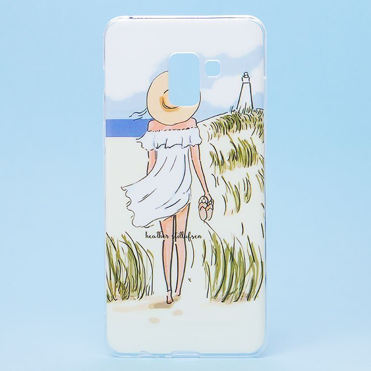 

Чехол No name SC134 для смартфона Samsung SM-A730 Galaxy A8 Plus 2018, принт 001 (98386)