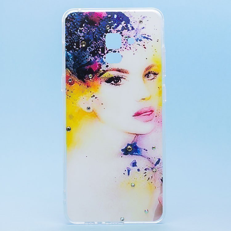 

Чехол-накладка No name SC139 для смартфона Samsung SM-A730 Galaxy A8 Plus 2018, рисунок (001) (99500)