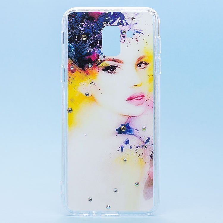 

Чехол-накладка SC139 для смартфона Samsung SM-J600 Galaxy J6 2018, рисунок (001) (99557)