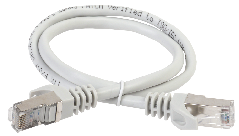 

Патч-корд FTP кат.5e, 5м, RJ45-RJ45, серый, LSZH, ITK (PC01-C5EFL-5M)