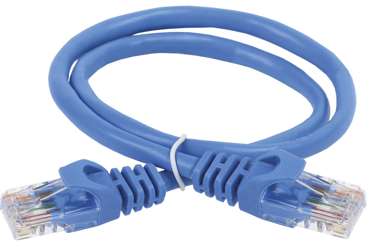 

Патч-корд ITK cat.5e UTP, 2m, синий (PC03-C5EU-2M)