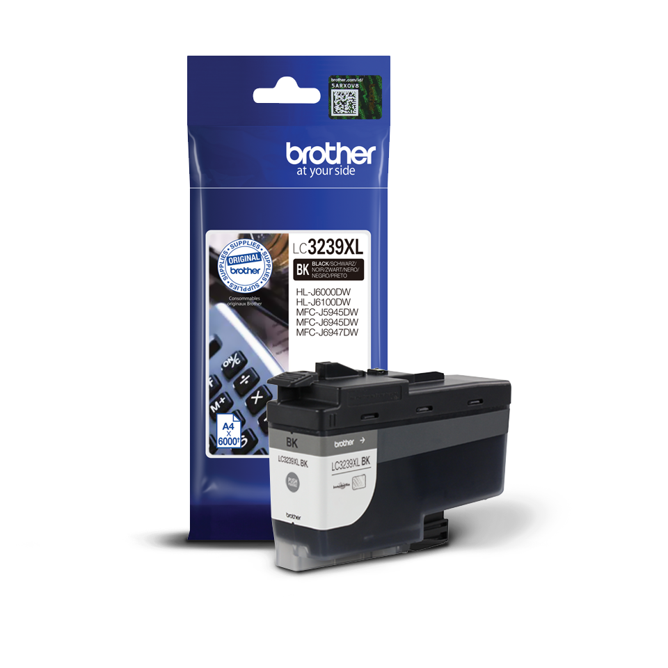 Картридж Brother (LC3239XLBK), черный