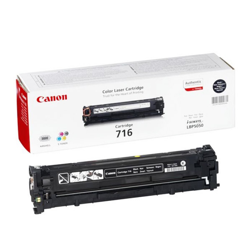 Картридж лазерный Canon 716Bk/1980B002, черный