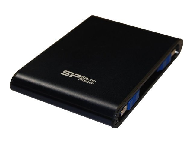 

Внешний жесткий диск (HDD) Silicon Power 1Tb Armor A80, 2.5", USB 3.0, черный (SP010TBPHDA80S3K), SP010TBPHDA80S3K