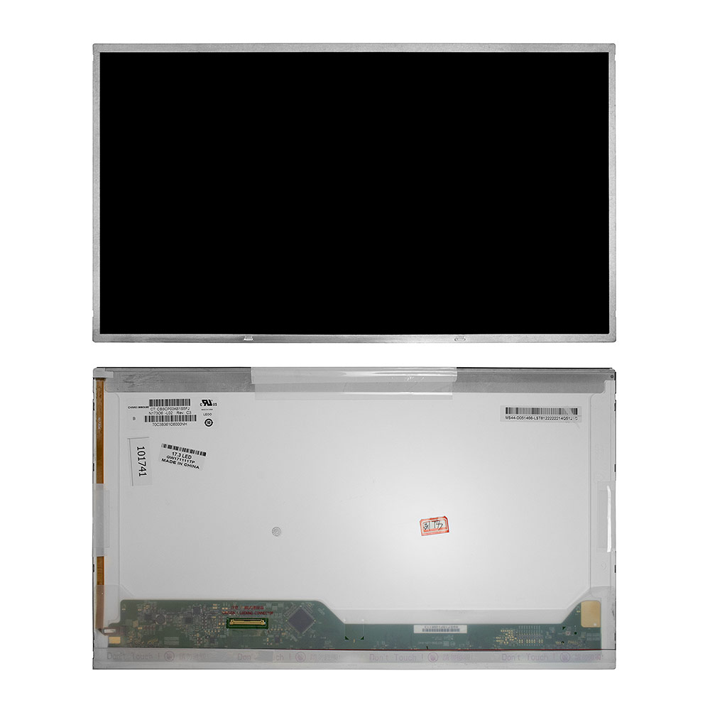 

Матрица для ноутбука 17.3" 1600x900 HD+, 40 pin LVDS, Normal, LED, TN, без крепления, глянцевая. PN: N173O6-L02 Rev.C3 (SCR-HD-173L-R1)
