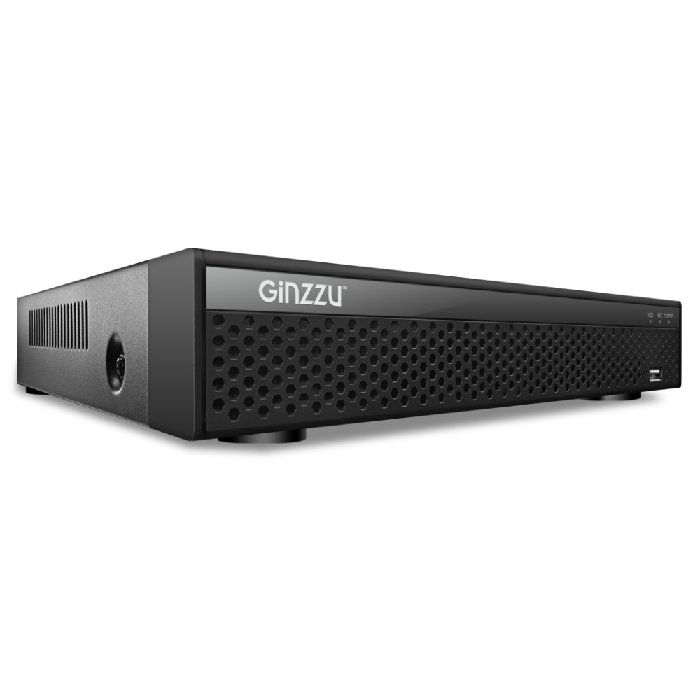 Видеорегистратор Ginzzu HN-1610, каналов: 16, до 25кадров/с, отсеков HDD: 1, IP