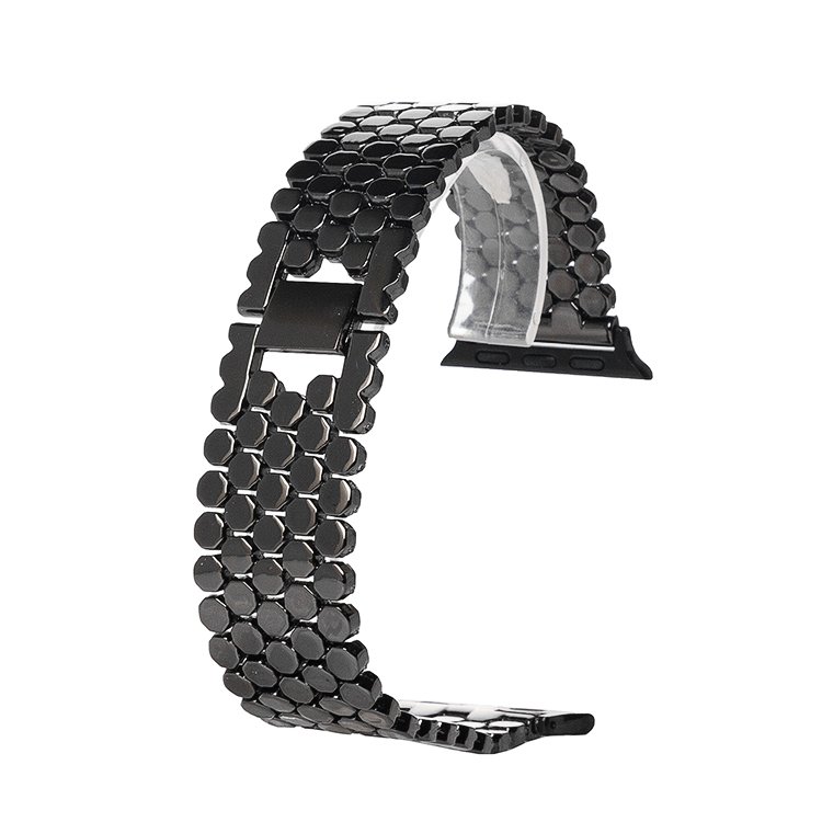 

Ремешок Apple Watch 42/44 mm, металлический, черный (95992)