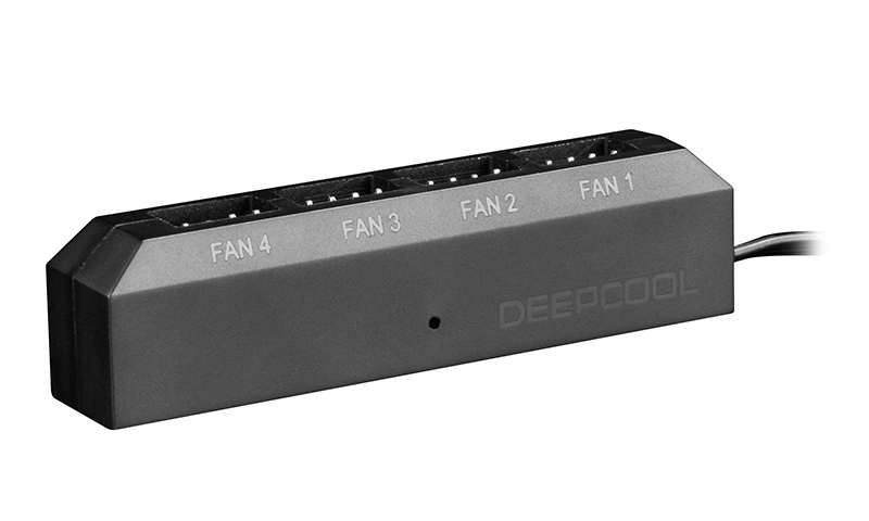 

Разветвитель питания вентиляторов Deepcool FH-04, 4x4-pin, черный (DP-F04PWM-HUB), FH-04