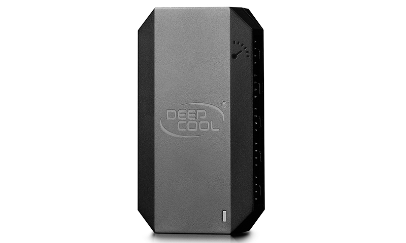 

Разветвитель питания вентиляторов Deepcool FH-10, 10x4-pin, черный (DP-F10PWM-HUB), FH-10