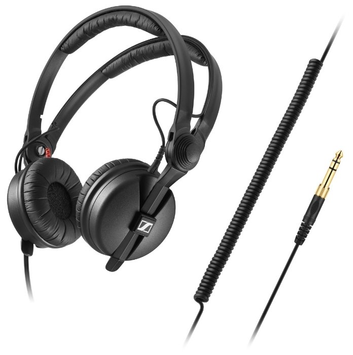 

Проводные наушники EPOS/Sennheiser HD 25 PLUS, jack 3.5 мм, черный (506908), HD 25 PLUS