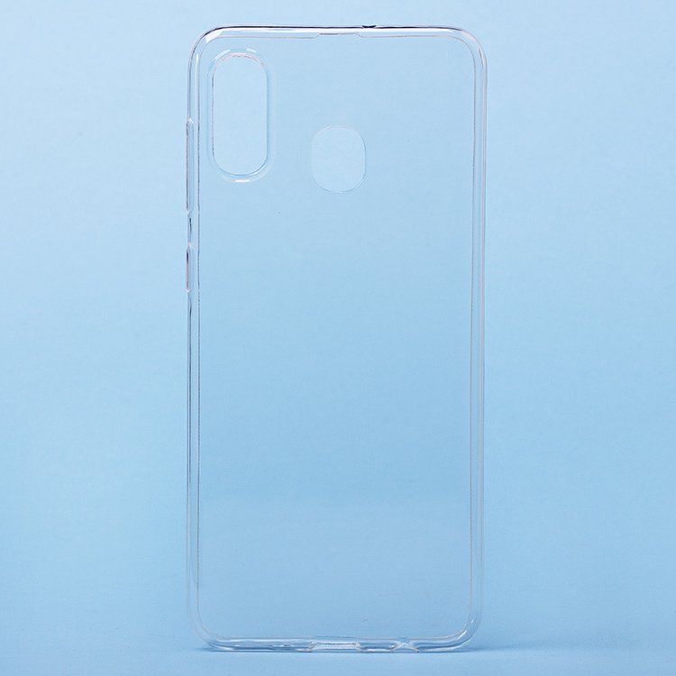 

Чехол-накладка Ultra Slim для смартфона Samsung SM-A205 Galaxy A20, силикон, прозрачный (99207)