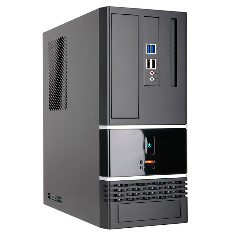 

Корпус INWIN BK623BL, mATX, Midi-Tower, 2xUSB 3.0, черный, 400 Вт (6132049), BK623BL