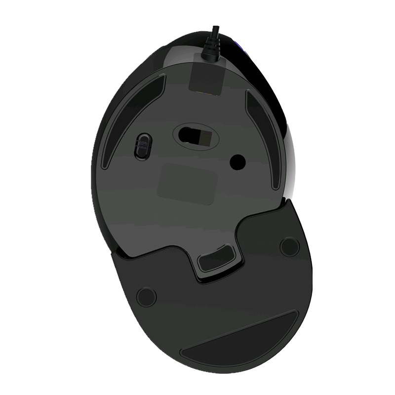 

Мышь проводная Delux KM-618Plus RGB, 4000dpi, оптическая лазерная, USB, черный, KM-618Plus RGB
