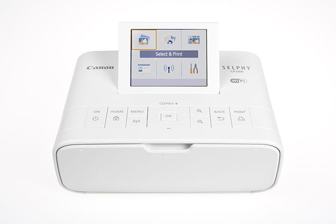 

Принтер сублимационный Canon Selphy CP1300, A6, цветной, 300x300dpi, Wi-Fi, USB, белый (2235C002), CP1300