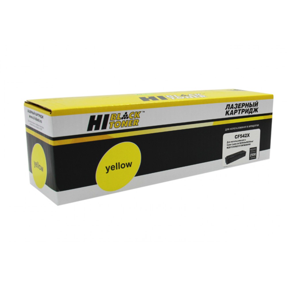 

Картридж лазерный Hi-Black 98927823 (203X/CF542X), желтый, 2500 страниц, совместимый для CLJ Pro M254nw/dw/M280nw/M281fdn/M281fdw