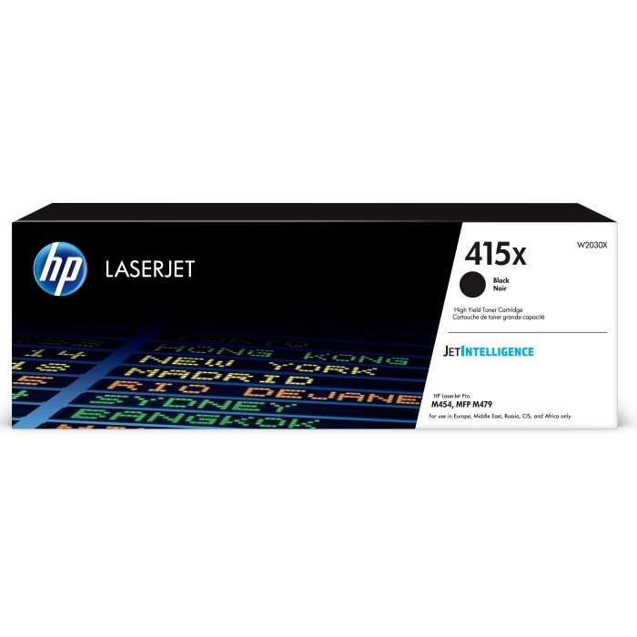 Картридж лазерный HP 415X/W2030X, черный