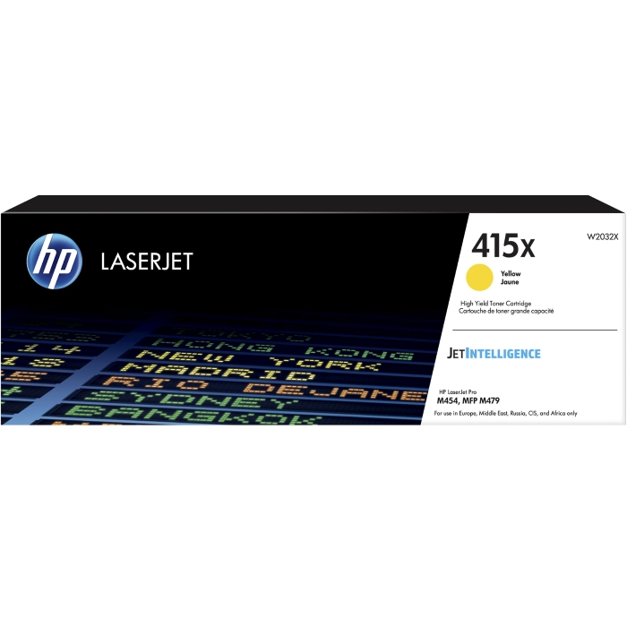 Картридж лазерный HP 415X/W2032X, желтый