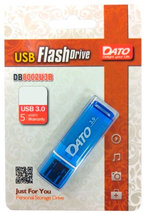 

Флешка 128Gb USB 3.0 Dato DB8002U3G, зеленый (DB8002U3G-128G), DB8002U3G