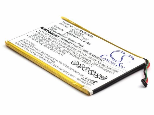 

Аккумулятор CameronSino CS-BNR002SL для Barnes & Noble Nook Color(P109.00011)