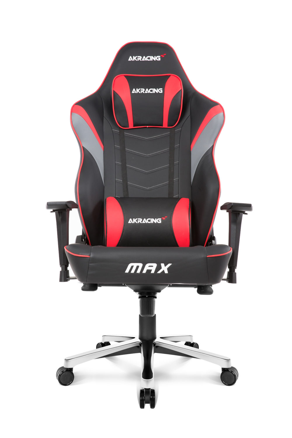 Кресло игровое AKRACING MAX черный/красный (AK-MAX-RED)