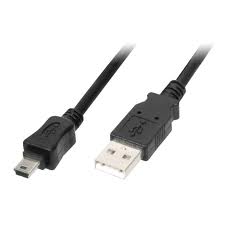 Кабель USB 2.0(Am)-Mini USB 2.0(Bm), 90 см, белый
