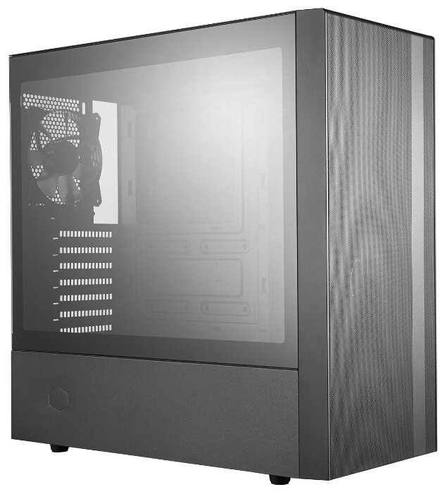 Корпус COOLERMASTER MasterBox NR600, ATX, Midi-Tower, 2xUSB 3.0, черный, без БП (MCB-NR600-KGNN-S00)