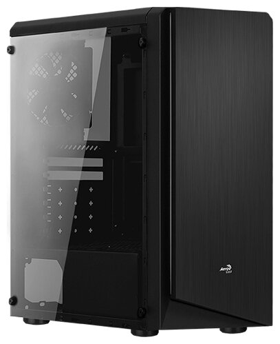 Корпус AeroCool Rift Black, ATX, Midi-Tower, USB 3.0, черный, Без БП (4718009153134)