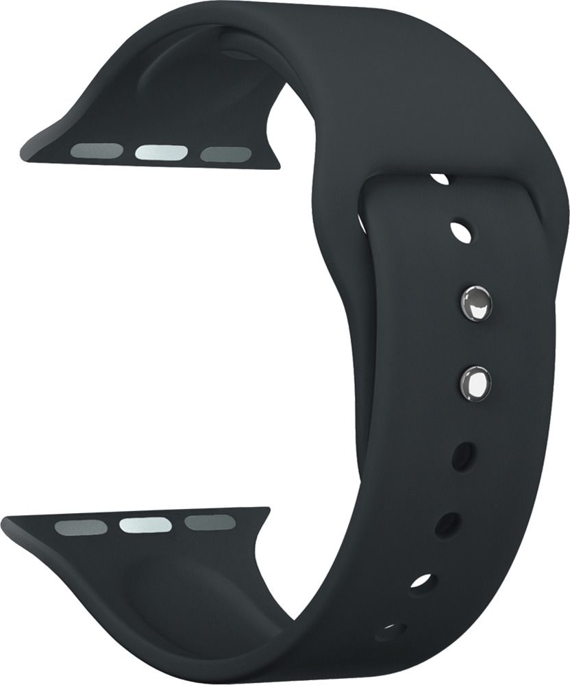 

Ремешок Lyambda Altair для Apple Watch, силикон, черный (DS-APS08-44-BK)