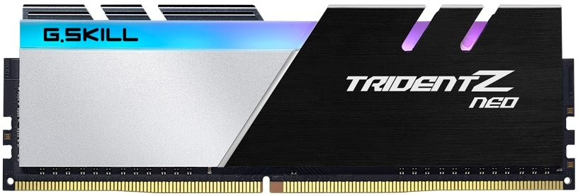

Комплект памяти DDR4 DIMM 32Gb (2x16Gb), 3600MHz, CL16, 1.35 В, G.Skill, Trident Z Neo (F4-3600C16D-32GTZNC), F4-3600C16D-32GTZNC
