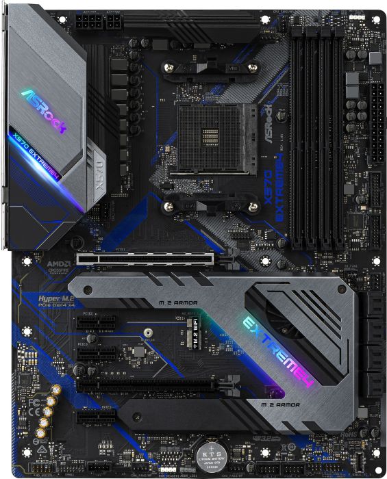 Материнская плата ASRock X570 Extreme4, SocketAM4, AMD X570, ATX