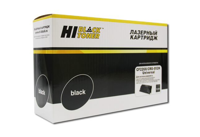 Картридж Hi-Black HB-CF226X/CRG-052H, черный, 9200 страниц