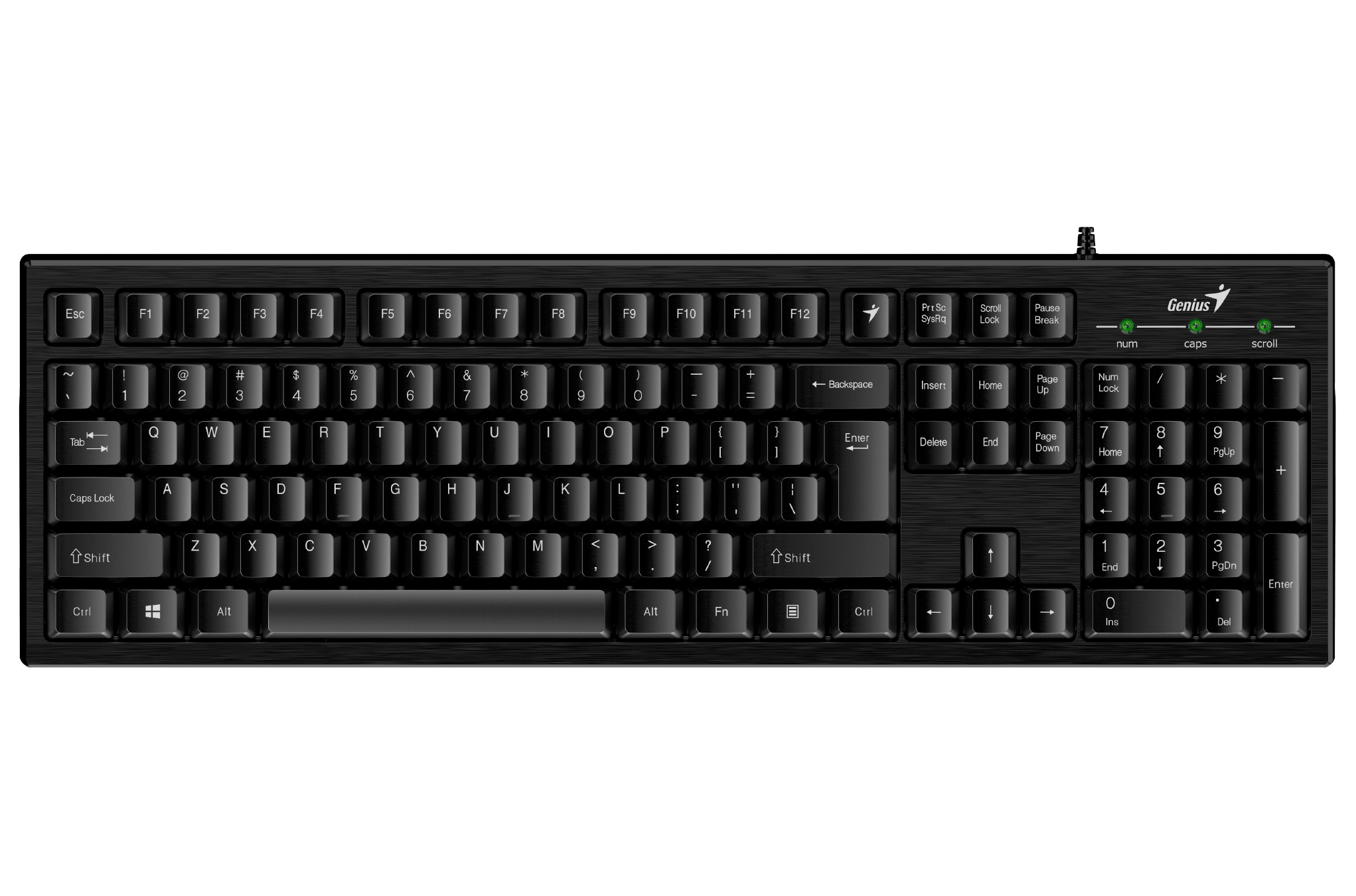 Клавиатура Genius Smart KB-101, USB, черный