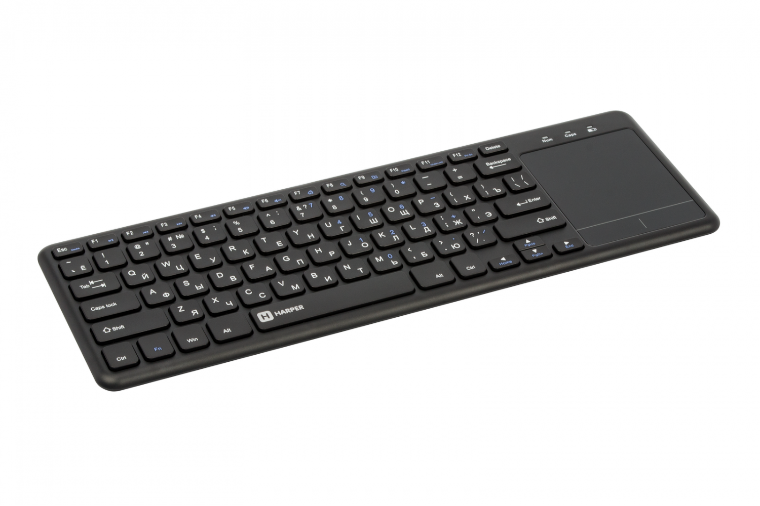 

Клавиатура Harper KBTCH-155, мембранная, беспроводная, USB, чёрный, Черный, KBTCH-155