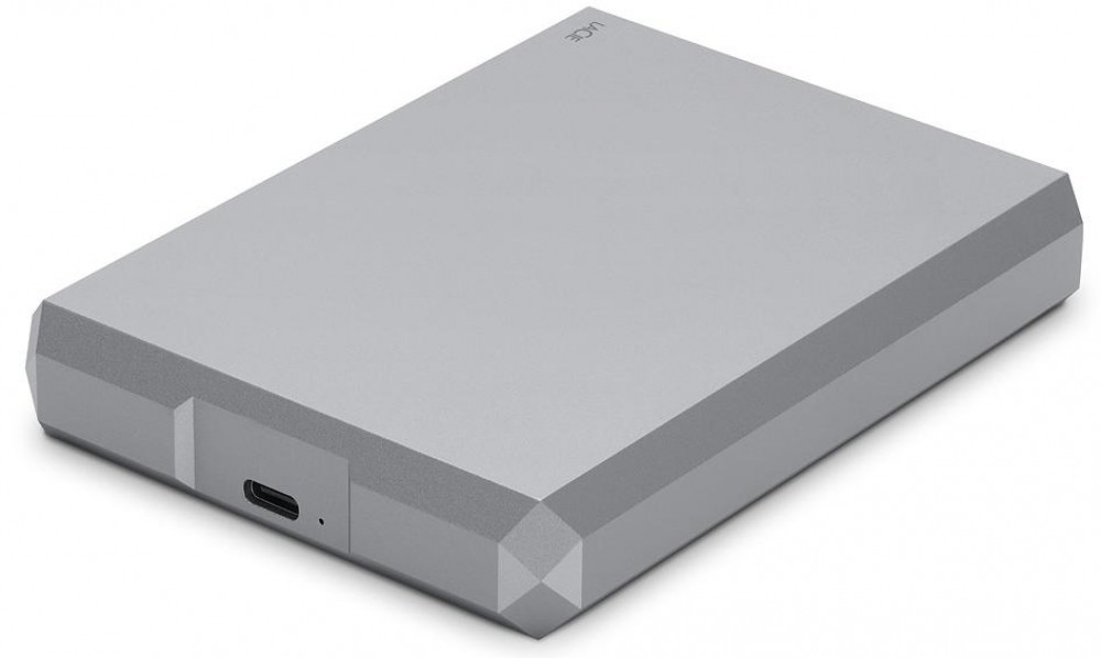 

Внешний жесткий диск (HDD) LaCie 4Tb Mobile Drive, 2.5", USB Type-C, серый (STHG4000402), STHG4000402