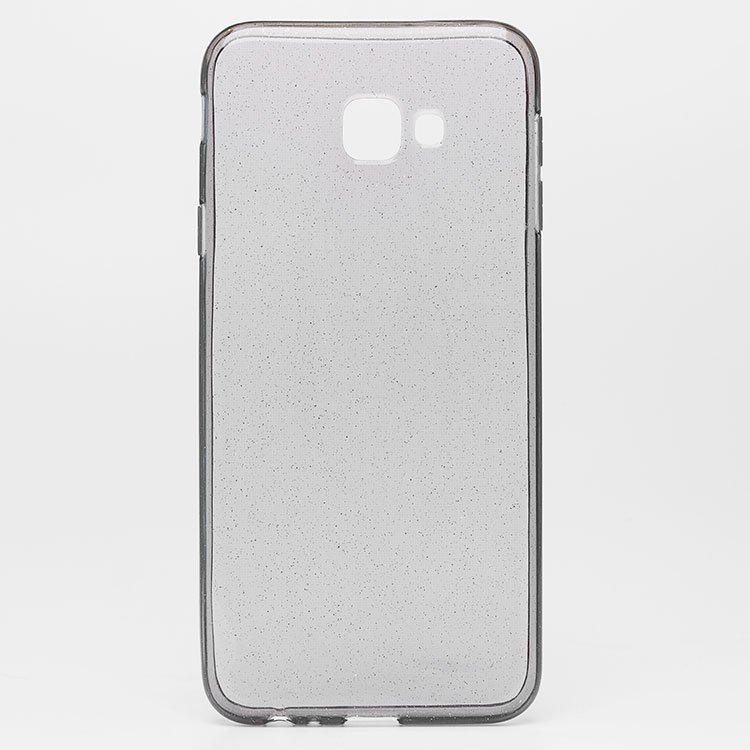 

Чехол-накладка SC123 для смартфона Samsung SM-J410 Galaxy J4 Core, силикон, прозрачный черный (99178)