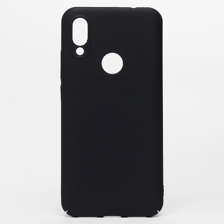 

Чехол-накладка PC002 для смартфона Xiaomi Redmi 7, пластик, черный (101485)