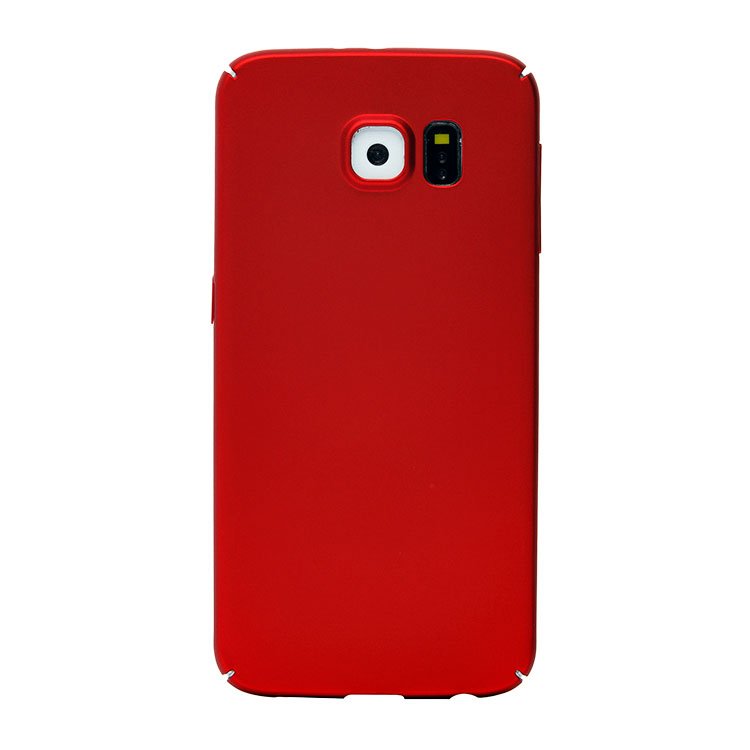 

Чехол-накладка NoName PC002 для смартфона Samsung SM-G920 Galaxy S6, пластик, красный (74677)
