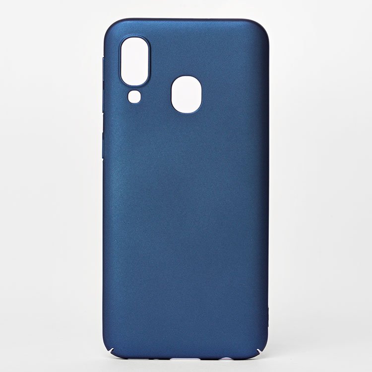 

Чехол-накладка PC002 для смартфона Samsung SM-A405 Galaxy A40, пластик, синий (99256)