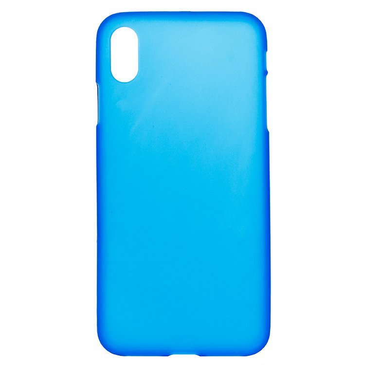 

Чехол-накладка Activ Mate для смартфона Apple iPhone XS Max, силикон, синий (96132)