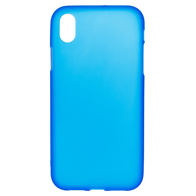 

Чехол-накладка Activ Mate для смартфона Apple iPhone XR, силикон, синий (96130)